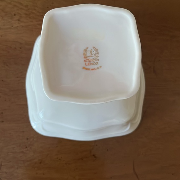 Lenox dish on pedestal candy dish ivory - Picture 2 of 2